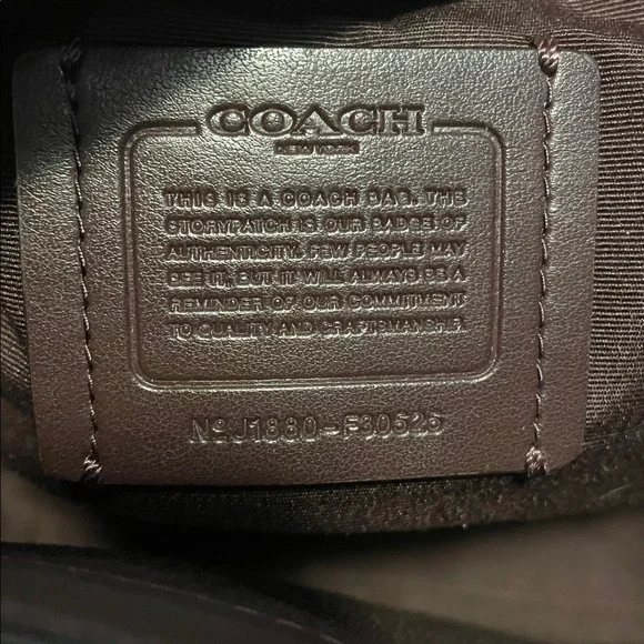 Coach Convertible Backpack Purse - Picture 5 of 5